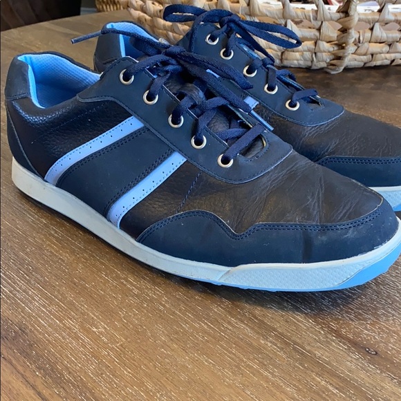 Footjoy Contour Casual Navy Spikeless 